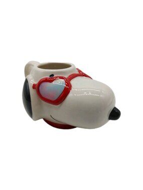 Peanuts  Snoopy Love Joe Cool Mug Hand Painted Celebrate Together Cup